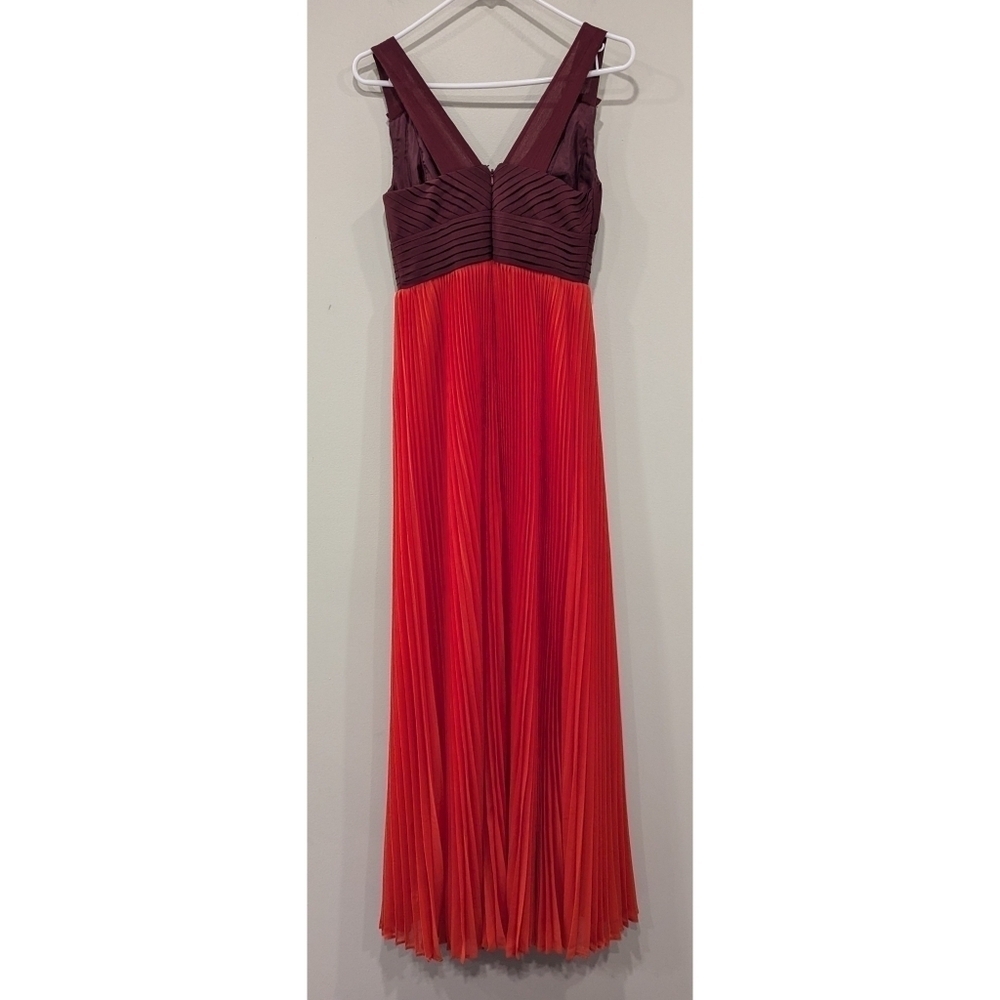 Anthropologie Moulinette Soeurs Roja Pleated Skirt Maxi Dress Size 0 - Picture 5 of 10
